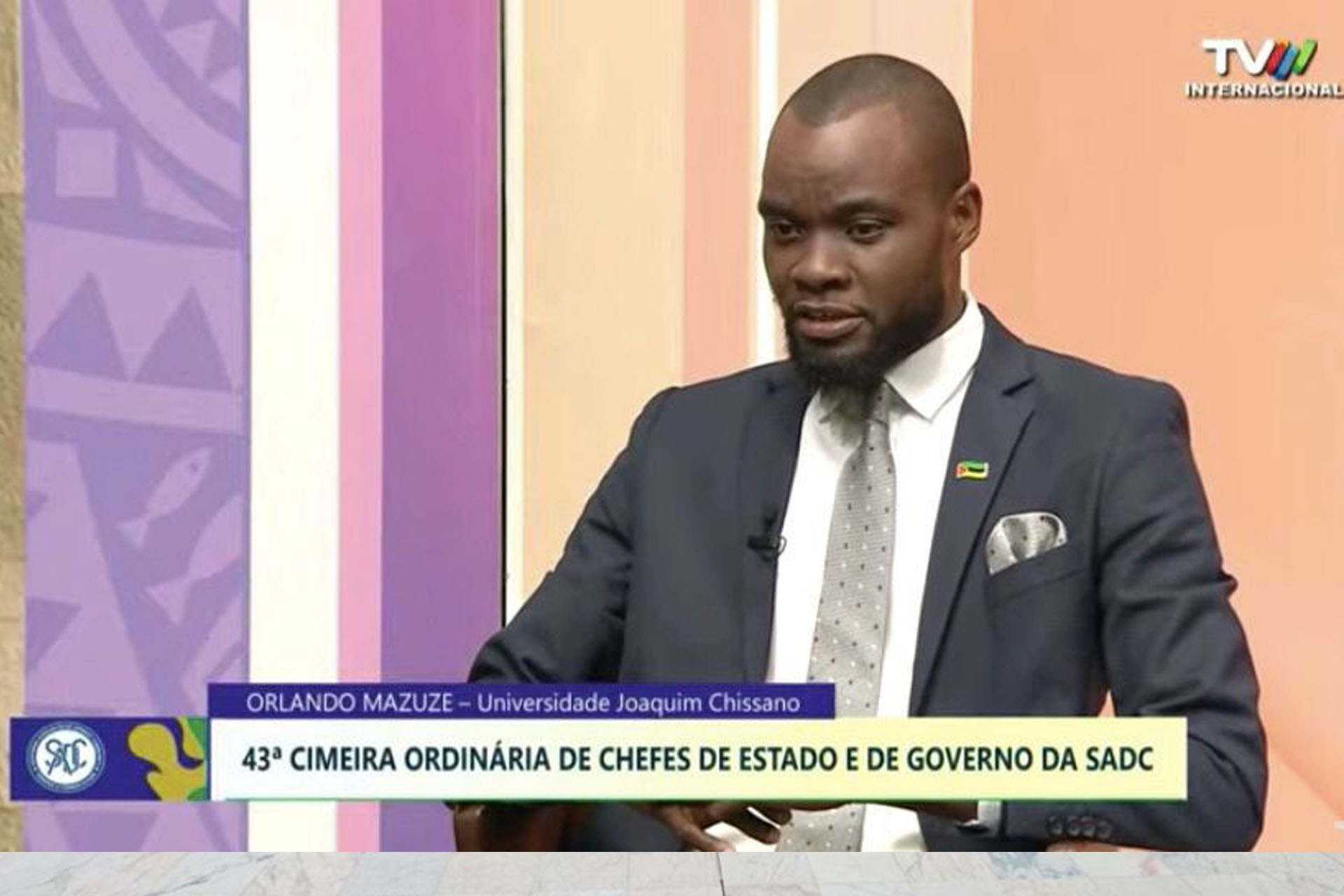 Painelista Cimeira da SADC – TVM